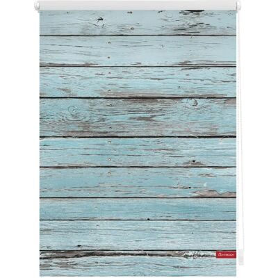 Lichtblick Vintage Holz Verdunkelungsrollo - 150x90 cm Lichtblick Vintage Holz Verdunkelungsrollo - 150x90 cm