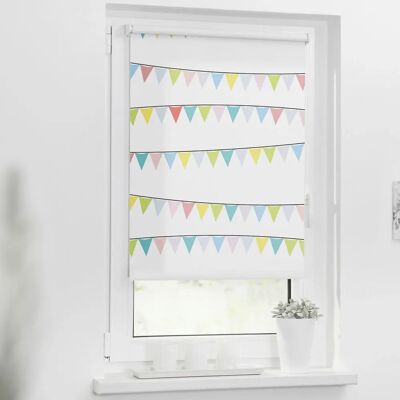 Lichtblick Bunt 120x150cm Kind Fensterrollo Lichtblick Bunt 120x150cm Kind Fensterrollo