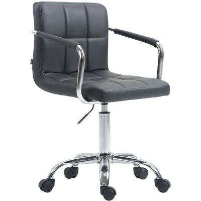 CLP Bürostuhl V2 - Ergonomisch verstellbar Grau Kunstleder CLP Bürostuhl V2 - Ergonomisch verstellbar Grau Kunstleder