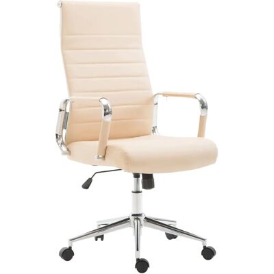Sedia Ufficio Kolumbus Pelle Sintetica Crema - Sedia Ufficio Sedia Ufficio Kolumbus Pelle Sintetica Crema - Sedia Ufficio