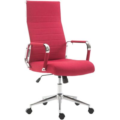 Silla de Oficina CLP - Respaldo Alto, Ajustable, Rojo - Muebles de Oficina Silla de Oficina CLP - Respaldo Alto, Ajustable, Rojo - Muebles de Oficina