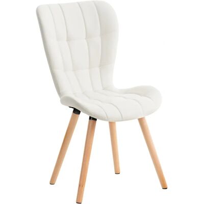 Pricenet Chaise Elda - Chaise blanche moderne - Publicité Pricenet Chaise Elda - Chaise blanche moderne - Publicité