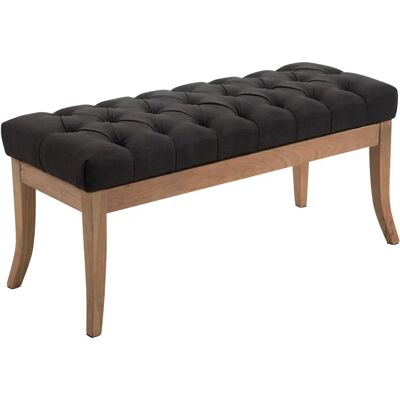 Banquette Ramses en Tissu Gris Foncé - Banquettes - Publicité Banquette Ramses en Tissu Gris Foncé - Banquettes - Publicité