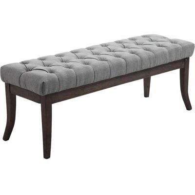 Homestoreking Couch Ramses - Chesterfield Stoff - 120cm - Modernes Design Homestoreking Couch Ramses - Chesterfield Stoff - 120cm - Modernes Design