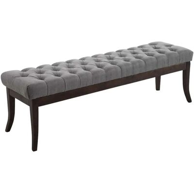 Homestoreking Sofa Ramses - Chesterfield - 150cm - Grau Homestoreking Sofa Ramses - Chesterfield - 150cm - Grau