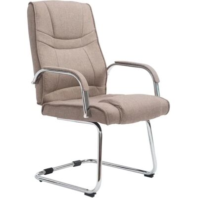 Homestoreking Attila Taupe Sedia Cantilever Ergonomica - Prodotto Visitatore Homestoreking Attila Taupe Sedia Cantilever Ergonomica - Prodotto Visitatore