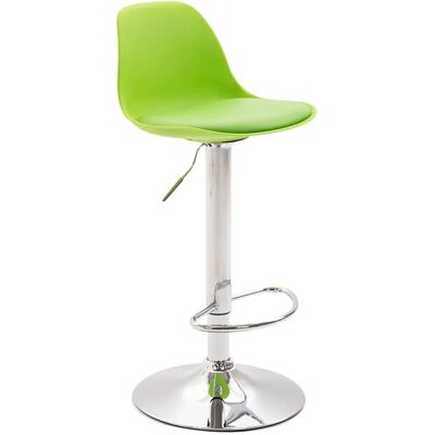 Taburete de Bar Kiel CLP Verde Ajustable - Diseño Moderno Taburete de Bar Kiel CLP Verde Ajustable - Diseño Moderno