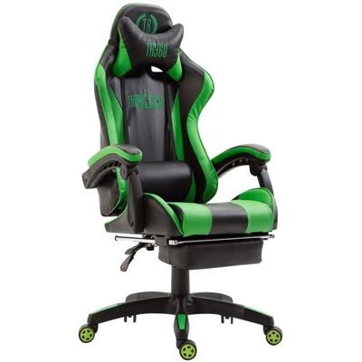 Sedia da Ufficio CLP Nero/Verde - Regolabile in Altezza, Girevole, Sportiva Sedia da Ufficio CLP Nero/Verde - Regolabile in Altezza, Girevole, Sportiva