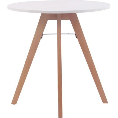 Homestoreking Viktor Natura 75 Blanco - Mesa de centro Homestoreking Viktor Natura 75 Blanco - Mesa de centro