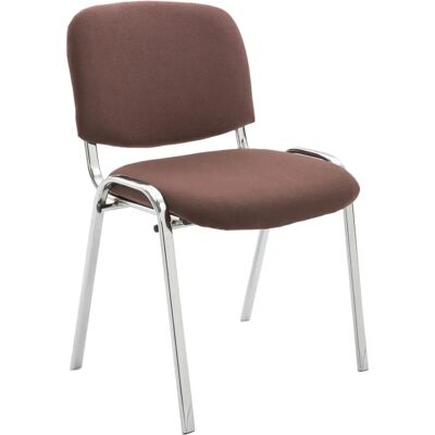 Chaise de Bureau Homestoreking Ken C - Marron - Empilable, Polyester, Moderne - Publicité Chaise de Bureau Homestoreking Ken C - Marron - Empilable, Polyester, Moderne - Publicité