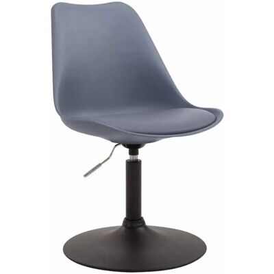 Silla de plástico gris Maverick de Pricenet - Comedor y Lounge Silla de plástico gris Maverick de Pricenet - Comedor y Lounge