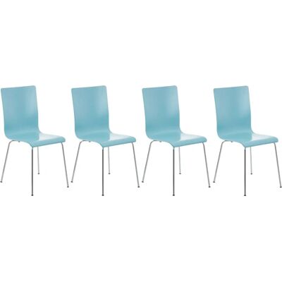 Homestoreking Pepe Set di 4 Sedie Visitatore - Design Ergonomico Moderno Homestoreking Pepe Set di 4 Sedie Visitatore - Design Ergonomico Moderno