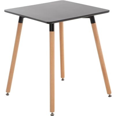 Pricenet Viborg 60 Schwarz Küchentisch - Tisch Pricenet Viborg 60 Schwarz Küchentisch - Tisch