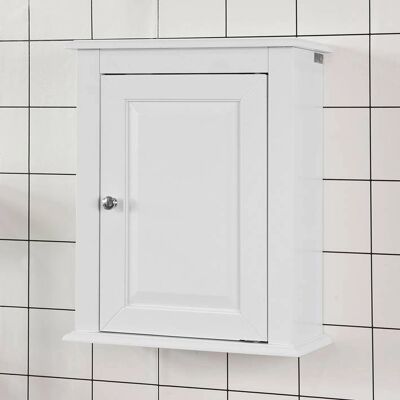 SoBuy FRG203-W Armario de Baño de Pared - Puerta Individual SoBuy FRG203-W Armario de Baño de Pared - Puerta Individual
