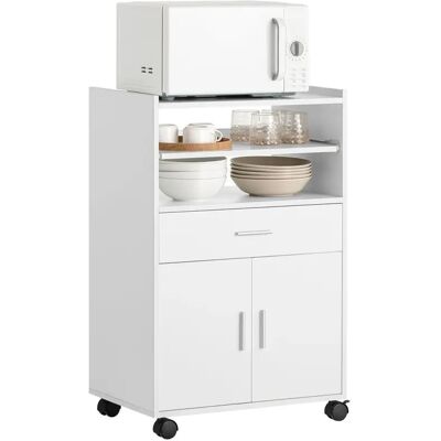 SoBuy FSB09-W Microwave Oven Cart - Kitchen Storage & Trolley SoBuy FSB09-W Microwave Oven Cart - Kitchen Storage & Trolley