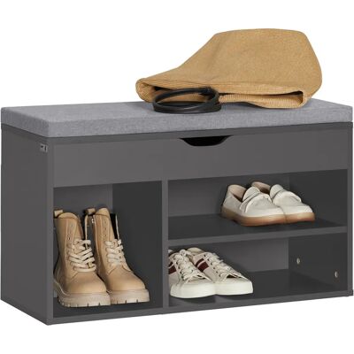 Banco para zapatos SoBuy FSR45-HG - Armario con tapa elevable Banco para zapatos SoBuy FSR45-HG - Armario con tapa elevable