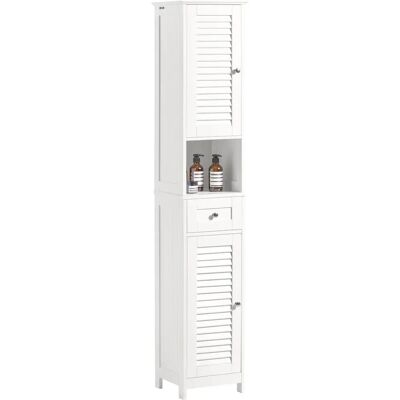 SoBuy FRG236-W Armario de almacenamiento - Armario alto blanco para baño SoBuy FRG236-W Armario de almacenamiento - Armario alto blanco para baño