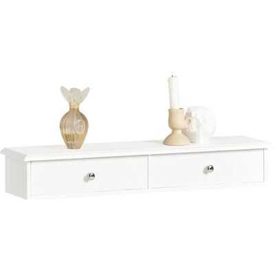 SoBuy Mensola a Parete - 15cm, 64cm, Bianco - Tipo Parete SoBuy Mensola a Parete - 15cm, 64cm, Bianco - Tipo Parete
