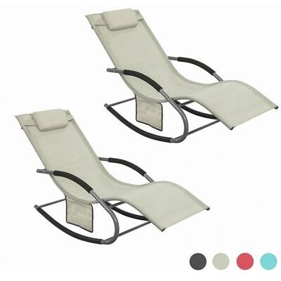Sobuy Ergonomischer Gartenliege - 150kg Support - 11 Farben Sobuy Ergonomischer Gartenliege - 150kg Support - 11 Farben