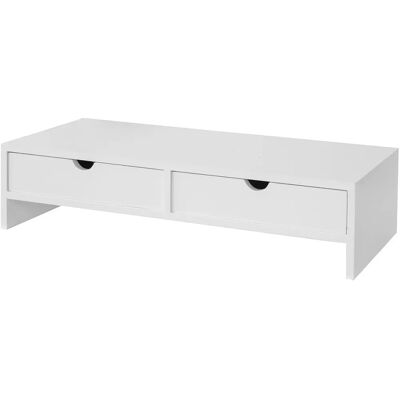 SoBuy BBF02-W Näyttöjalusta - Ergonominen Työpöytä Organisoija SoBuy BBF02-W Näyttöjalusta - Ergonominen Työpöytä Organisoija