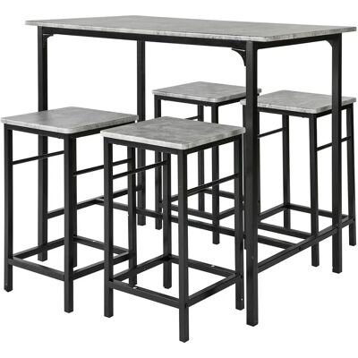 SoBuy OGT11-HG Grey Bar Set - Kitchen & Dining Furniture SoBuy OGT11-HG Grey Bar Set - Kitchen & Dining Furniture