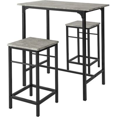 Set di Mobili da Cucina/Pranzo SoBuy OGT10-HG - Moderno, Salvaspazio Set di Mobili da Cucina/Pranzo SoBuy OGT10-HG - Moderno, Salvaspazio