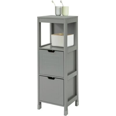 SoBuy FRG127-SG Bathroom Storage Cabinet - Modern Grey MDF Cabinet SoBuy FRG127-SG Bathroom Storage Cabinet - Modern Grey MDF Cabinet