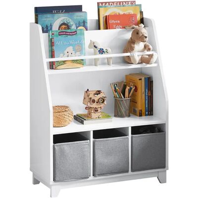SoBuy KMB34-W Armario de almacenaje para niños - Blanco - Armario de almacenamiento para niños SoBuy KMB34-W Armario de almacenaje para niños - Blanco - Armario de almacenamiento para niños