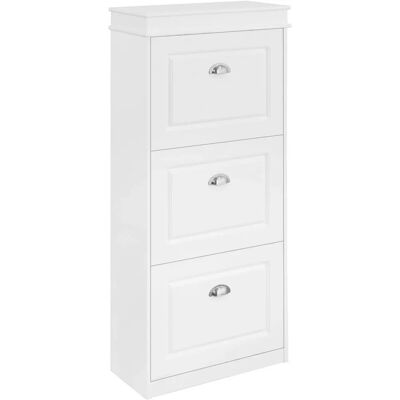 SoBuy FSR94-W Organizer scarpe bianco - 3 cassetti SoBuy FSR94-W Organizer scarpe bianco - 3 cassetti