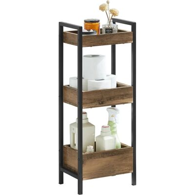 SoBuy Säilytyskaapit - 3-tasoinen kylpyhuonehylly - Moderni SoBuy Säilytyskaapit - 3-tasoinen kylpyhuonehylly - Moderni