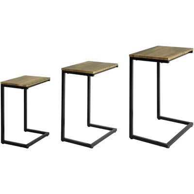 SoBuy FBT102-F Tables empilables compactes - Tables de café ou d'appoint - Publicité SoBuy FBT102-F Tables empilables compactes - Tables de café ou d'appoint - Publicité