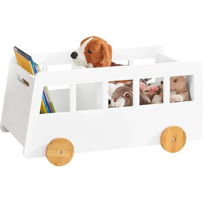 SoBuy KMB41-W Gabinete de almacenamiento infantil - Organizador de juguetes SoBuy KMB41-W Gabinete de almacenamiento infantil - Organizador de juguetes