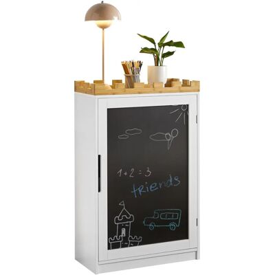 SoBuy Armoire de rangement pour enfants - Blanc - Bibliothèque & Coffre - Publicité SoBuy Armoire de rangement pour enfants - Blanc - Bibliothèque & Coffre - Publicité