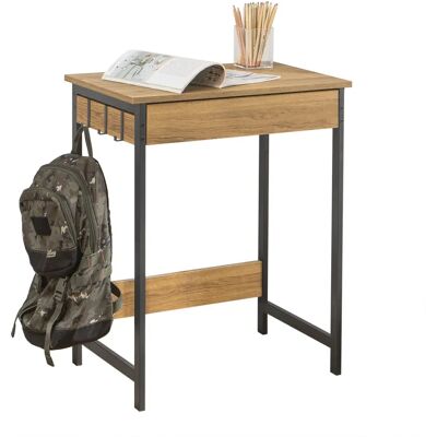 SoBuy FWT43-N Industrial Desk with Drawer & Hooks - Desk SoBuy FWT43-N Industrial Desk with Drawer & Hooks - Desk