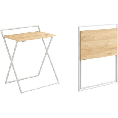 SoBuy FWT88-WN White Folding Desk - Writing Desk SoBuy FWT88-WN White Folding Desk - Writing Desk