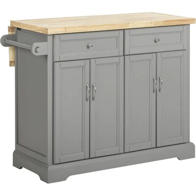 SoBuy FKW71-HG Chariot de Cuisine Extensible - Île de Cuisine SoBuy FKW71-HG Chariot de Cuisine Extensible - Île de Cuisine