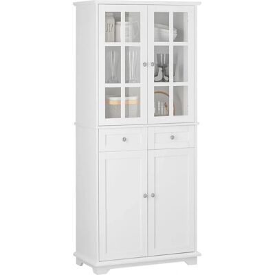 Armario Alto Blanco Sobuy - Mueble de Cocina Moderno Armario Alto Blanco Sobuy - Mueble de Cocina Moderno