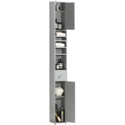 SoBuy BZR34-HG Badhochschrank - Platzsparender Stauraum SoBuy BZR34-HG Badhochschrank - Platzsparender Stauraum