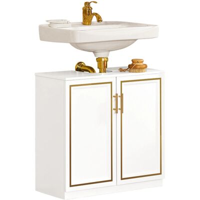 SoBuy BZR86-W Conjunto de tocador - Muebles de baño que ahorran espacio SoBuy BZR86-W Conjunto de tocador - Muebles de baño que ahorran espacio