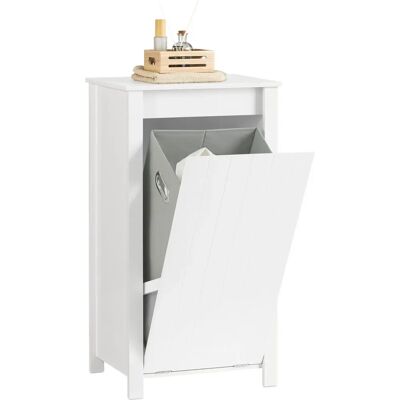 SoBuy BZR100-W Kylpyhuoneen säilytyskaappi - Moderni, Valkoinen, 45x35x85.5cm SoBuy BZR100-W Kylpyhuoneen säilytyskaappi - Moderni, Valkoinen, 45x35x85.5cm
