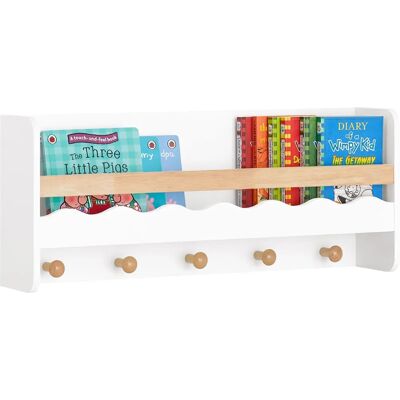 Étagère Murale Enfant SoBuy KMB78-W - Rangement pour chambre d'enfants - Publicité Étagère Murale Enfant SoBuy KMB78-W - Rangement pour chambre d'enfants - Publicité