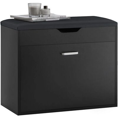 Organisateur de chaussures SoBuy FSR95-SCH - Rangement et siège modernes - Publicité Organisateur de chaussures SoBuy FSR95-SCH - Rangement et siège modernes - Publicité