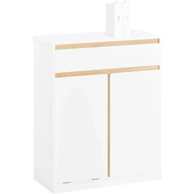 SoBuy BZR79-W Armoire à linge - Rangement salle de bain - Publicité SoBuy BZR79-W Armoire à linge - Rangement salle de bain - Publicité