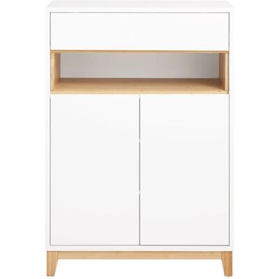 SoBuy Armoire à Chaussures pour Couloir - Blanc et naturel - Meuble de rangement - Publicité SoBuy Armoire à Chaussures pour Couloir - Blanc et naturel - Meuble de rangement - Publicité