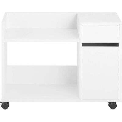 SoBuy Soporte para Impresora Blanca con Almacenamiento SoBuy Soporte para Impresora Blanca con Almacenamiento