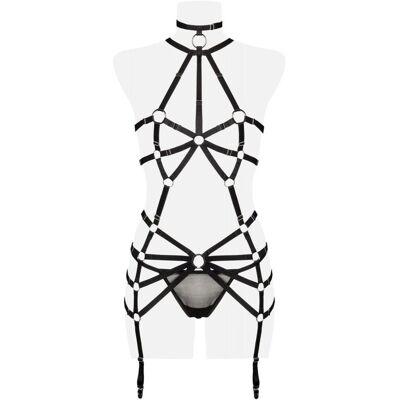 Grey Velvet Gurt XL/2XL - Provokative Schwarze Dessous Grey Velvet Gurt XL/2XL - Provokative Schwarze Dessous