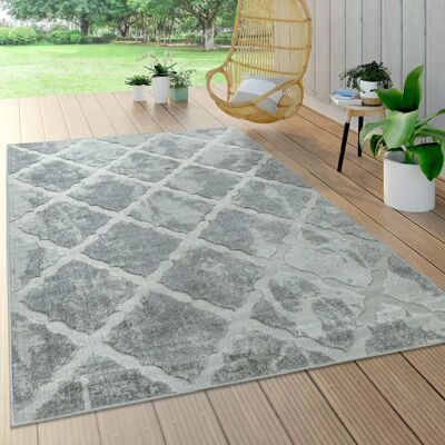 Paco Home - Geometrischer Muster-Teppich - 80x150 cm Paco Home - Geometrischer Muster-Teppich - 80x150 cm