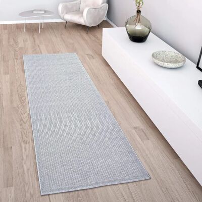 PACO HOME Graue Outdoor-Teppich 80x200 cm - Außen Teppich PACO HOME Graue Outdoor-Teppich 80x200 cm - Außen Teppich