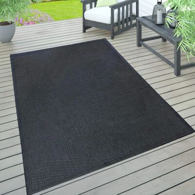 Paco Home - Tappeto Blu Navy per Interni ed Esterni - 120x160 cm Paco Home - Tappeto Blu Navy per Interni ed Esterni - 120x160 cm