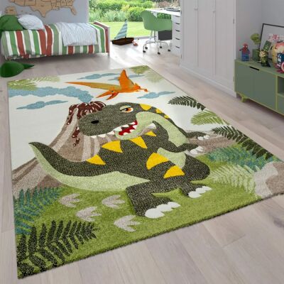 Tappeto Jungle Verde Paco Home 160x230cm Tappeto Jungle Verde Paco Home 160x230cm